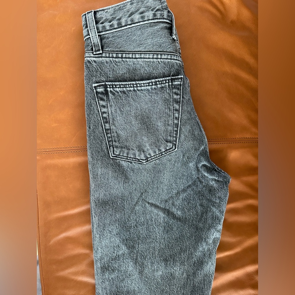 SLVRLAKE
London High Waist Straight Leg Jeans in
Color: After Hours - Picture 6 of 7